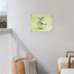 Groen - Disco - Decoratie - Appel tuinposter los doek klein -sfeer8