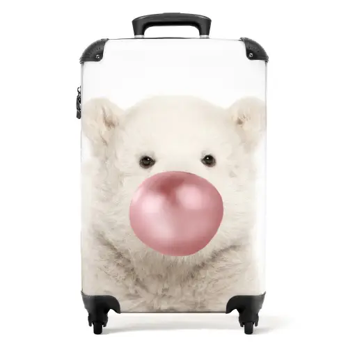Bubblegum beer Koffer - NBS - Handbagage middel -productfoto_recht
