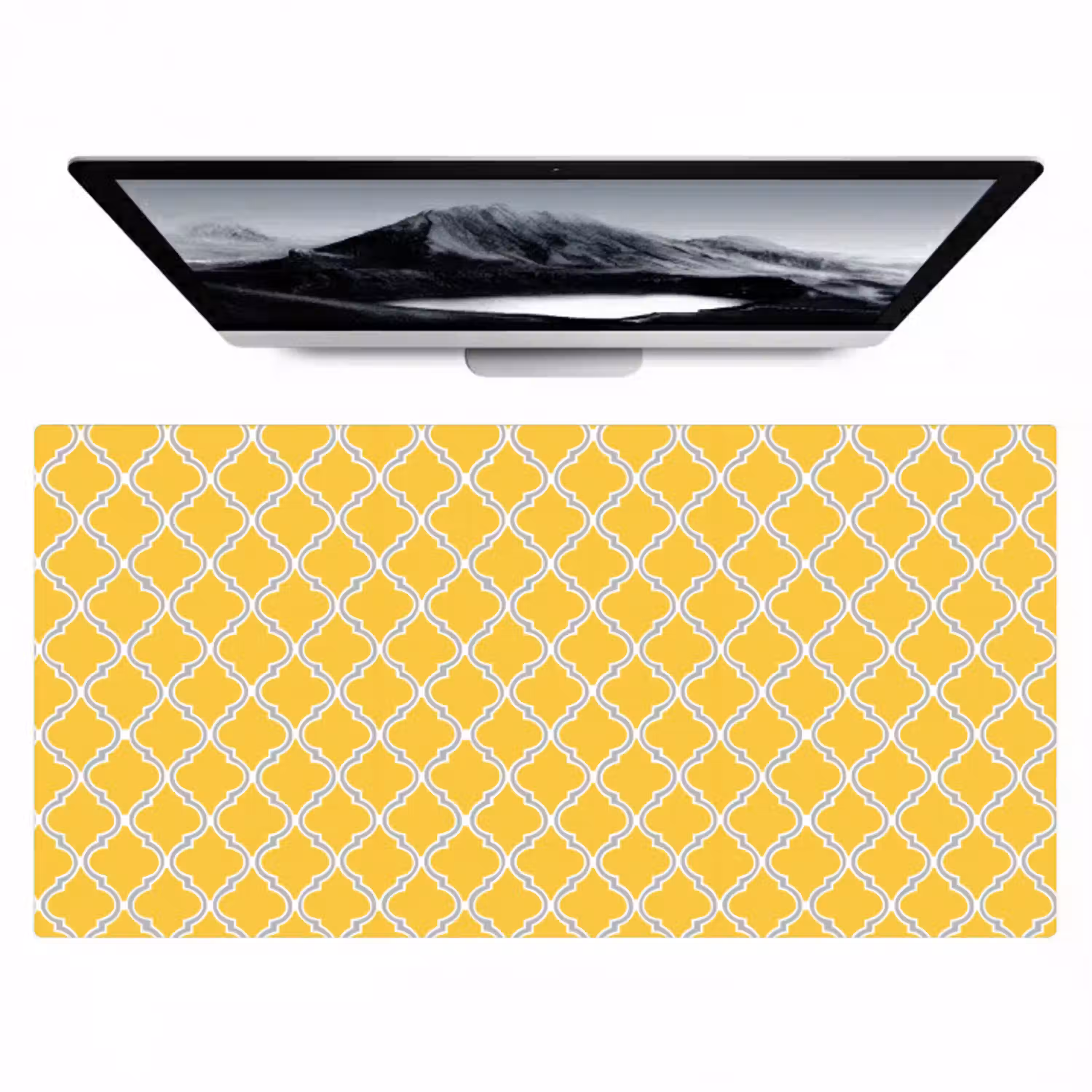 Lantaarn - Arabesk - Elegant - Geel Muismat XXL klein 681 -zzz3d