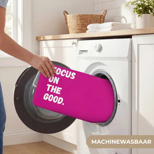 Focus on the good - Roze - Simple Badmat klein -USP_WasbaarNL