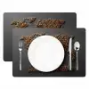 Wereldkaart - Koffie - Grijs Placemat vinyl groot -zzsfeer2_Kitchenyeah-website