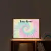 Tie Dye - Pasteltinten - Roze Light Box met batterij (Wandlamp kind) middel -sfeer1_kind