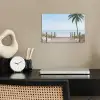 Palmbomen - Pad - Horizon poster papier klein -sfeer1