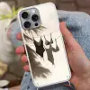 Badkleding - Palmbomen - Schaduw - Tropisch Hoesje iPhone 16 Pro Max met koord klein -sfeer3