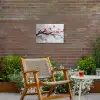 Bloesem - Kunstzinnig - Roze - Sakura Tuinposter op houten frame 2 cm dik klein -sfeer3