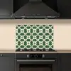 Tegel - Klassiek - Groen keuken achterwand spatscherm klein 900 -sfeer1