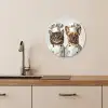 Kat - Hond - Kokskleding KitchenYeah - Keuken - Wandcirkel Forex klein -sfeer3