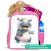 Baby nijlpaard Kinderrugzak - Roze middel -inhoud_NL