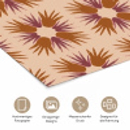 Ornament - Patroon - Oker poster papier klein 62 -tcloseup_DE