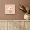 Bakje - Ijs - Aardbei - Roze aluminium wit klein -sfeer4