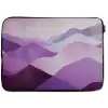 Abstract - Heuvels - Landschap - Paars laptophoes neopreen klein -zkaufland3dotto