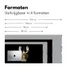 Kreeft - Goud - Textuur - Zwart Muismat XXL klein -sfeer5