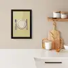 Illustratie - Bord - Bestek - Beige KitchenYeah - Keuken - Fotolijst klein -sfeer1
