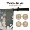 Kerst - Gnomen - Pastel Wandkleed katoen klein -sfeer2