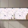 Terrazzo -  Patroon - Zacht - Snoep keuken achterwand 2 middel 871 zz_3dshopping
