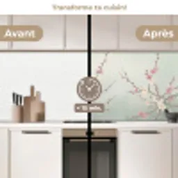Kersen - Bloesem - Groen keuken achterwand 2 middel -voor-na2_FR