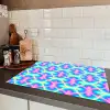 Regenboog - Neon - Kleuren Inductie beschermer vinyl 3mm klein 276 -sfeer3