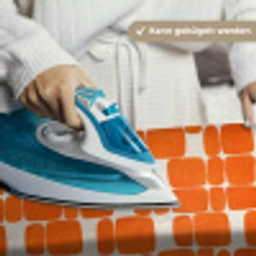Patroon - Retro - Oranje Wandkleed katoen klein 269 -tsfeer9_DE