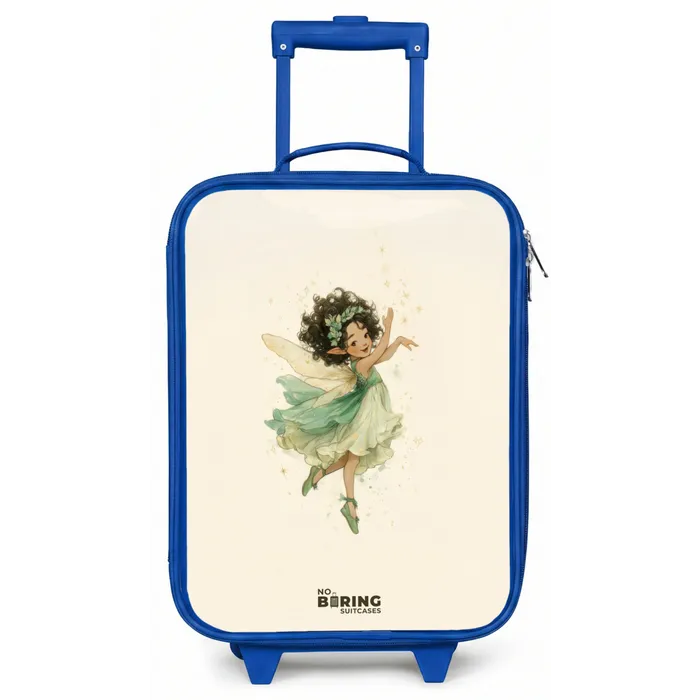 Dansende bosfee Kinderkoffer - Blauw klein -zz3dotto