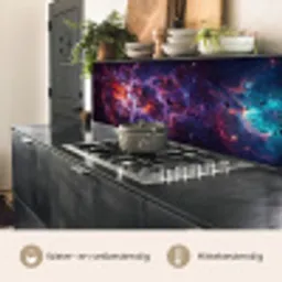 Space - Stars - Abstract - Colorful keuken achterwand 2 middel -usp_NL