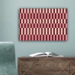Roze - Rood - Blokjes canvas 2cm klein 34 -sfeer4
