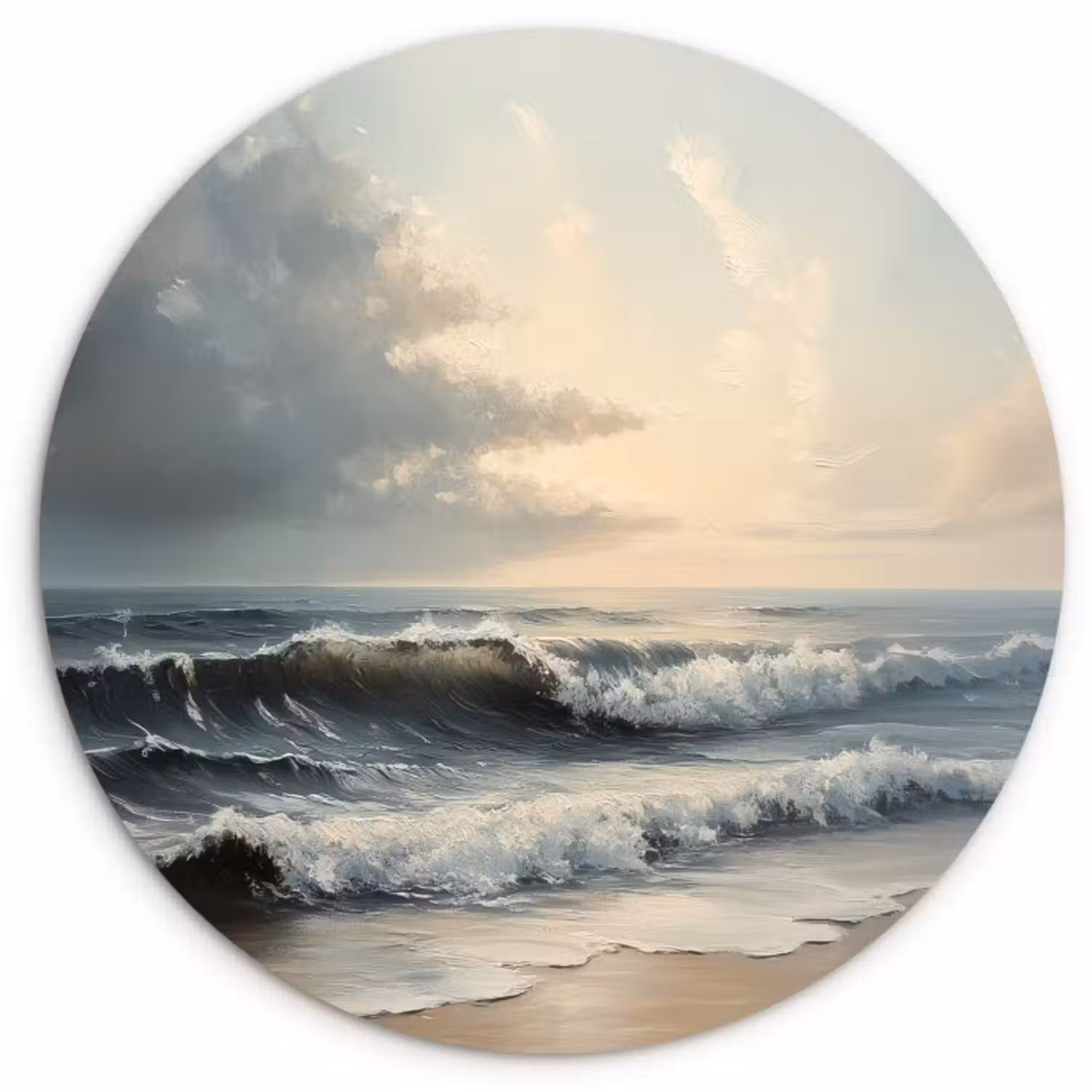 Muurcirkel - Strand - Zee - Zonsondergang