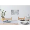 Beton - Scheur - Grijs Muursticker klein -eettafel