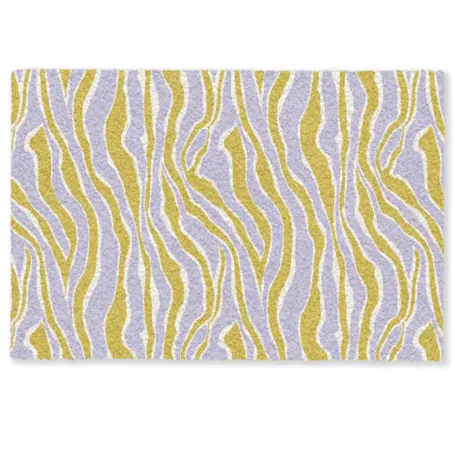 Zebra - Modern - Meerkleurig Deurmat klein 898 -zkaufland3d