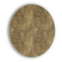 Organisch - Lijnen - Goud Akoestische PET Vilt - Rond klein 838 -3d