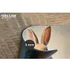 Paashaas - Pastel - Eieren Placemat vinyl groot -closeup