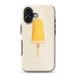 Oranje - Stokje - Waterijsje Toughcase MagSafe Apple iPhone 17 klein -3d