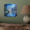 Stad Kuala Lumpur - Skyline - Wolkenkrabbers - Water plexiglas 5mm klein -sfeer3