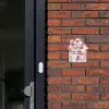 Hartvormige gloed - Sierlijk Naambord Huisje klein -sfeer2