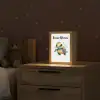 Schildpad - Waterverf - Kleuren - Dieren - Meisjes - Jongens Light Box met kabel (Kinderlampje) klein -sfeer1_kind