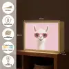 Lama - Zonnebril - Roze Light Box met batterij (Wandlamp kind) middel -USP_websiteoverzichtNL