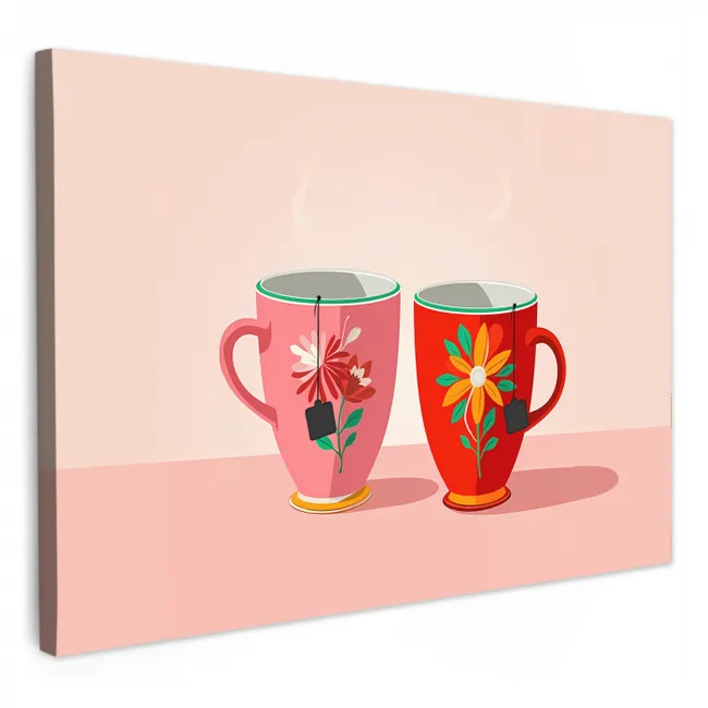 teacup-3-2 KitchenYeah - Keuken - Canvas klein -3d