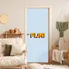 Fijn - Geel - Oranje deurposter klein -sfeer2
