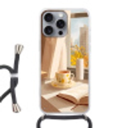 Thee - Boek - Thee - Herfst Hoesje iPhone 16 Pro Max met koord klein -3d