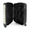 Italiaanse tegel print geel NBS - Handbagage koffer - Volwassenen Unisex middel -binnenkant