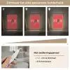 Star girl - Rood - Panter - Ster Light Box met kabel (Tafellamp) klein -USP_dimbaarNL