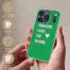 Tekst - Hartje - Moeder - Groen Telefoonhoesje iPhone 17 Pro klein -sfeer3_NL