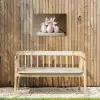 Lelies - Eieren - Pasen Tuinposter op houten frame 2 cm dik klein -sfeer4
