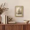 Kerst - kerstboom - Sneeuw - Art Light Box met kabel (Tafellamp) klein -sfeer2