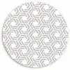 Grafisch - Patroon - Modern Wandcirkel plexiglas klein 852 -3d