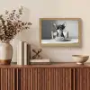 Chihuahua - Hond - Zonnebril - Humoristisch - Zwart - Wit - Spaghetti Light Box met kabel (Tafellamp) klein -sfeer2