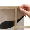 Contourlijnen - Abstracte landschap Light Box met batterij (Wandlamp) middel -USP_websiteprintNL