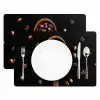 Hout - Zwart - Koffiebonen Placemat vinyl groot -zzsfeer2_Kitchenyeah-website