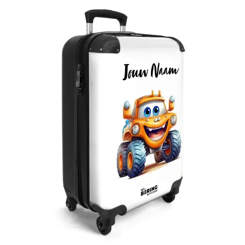 Martin monstertruck NBS - Handbagage koffer - Kinderen Unisex middel -productfoto_3d