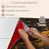 Marmer - Kalk - Zwart - Goud - Marmerlook - Luxe keuken achterwand spatscherm klein -spatscherm_IT