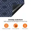 Patroon - Blauw - Geometrisch Inductie beschermer vinyl 3mm klein 276 -zzzzzzz-td-onderkant